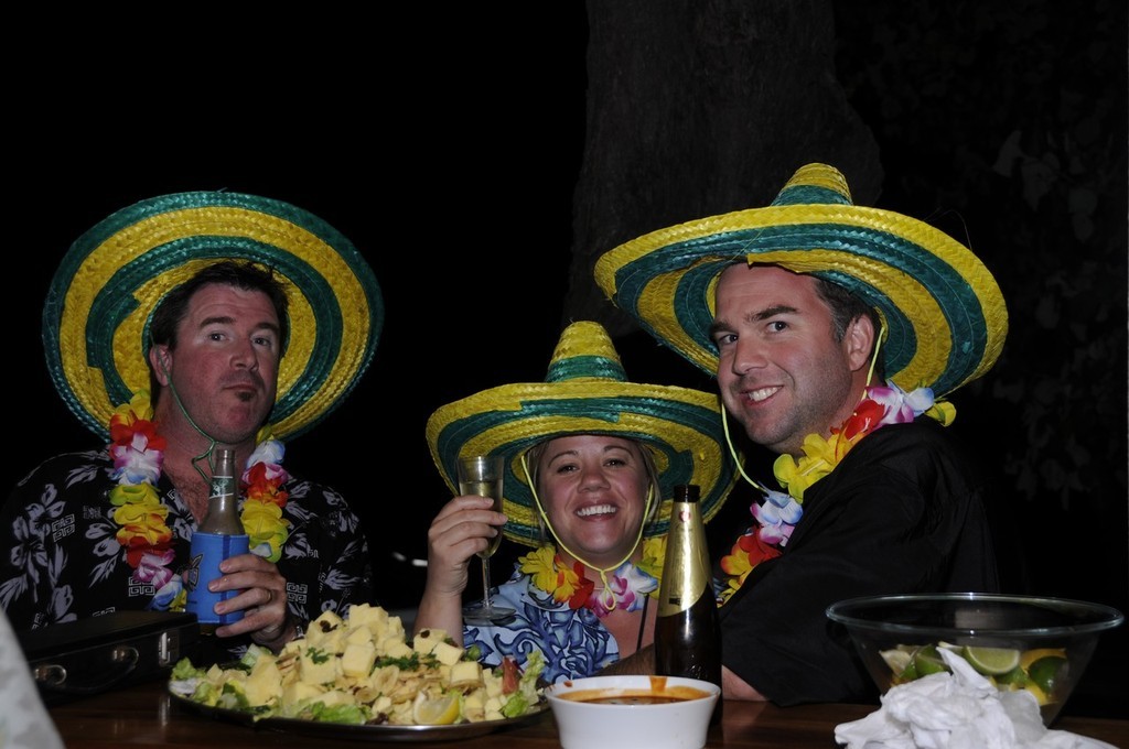Hawaiian Theme at Long Island  Photo by Allan Whiting - Whitsunday Rally © SW